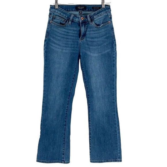 Judy Blue Denim - Judy Blue Womens Mid Rise Bootcut Stretch Denim Jeans Medium Wash Size 29 Short